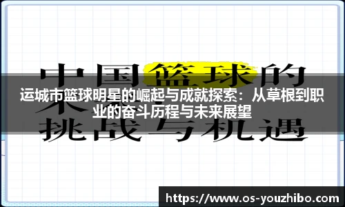 运城市篮球明星的崛起与成就探索：从草根到职业的奋斗历程与未来展望